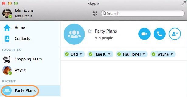 how do i add a new contact in skype for business on a mac