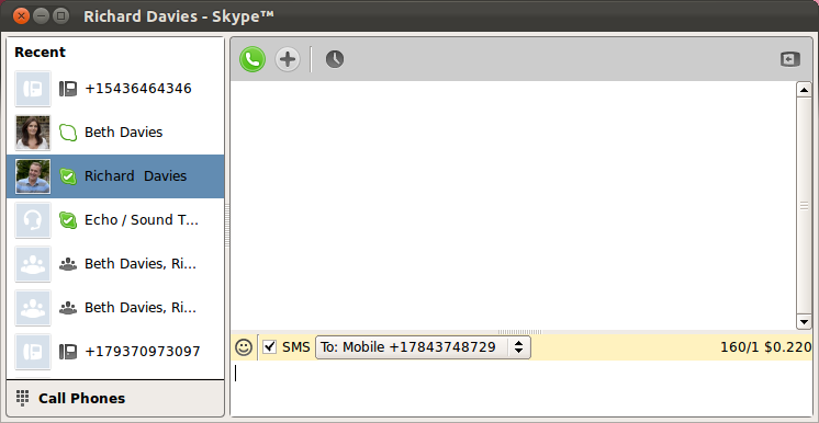 skype messages not delivered