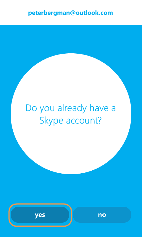 sign in to skype on windows 8