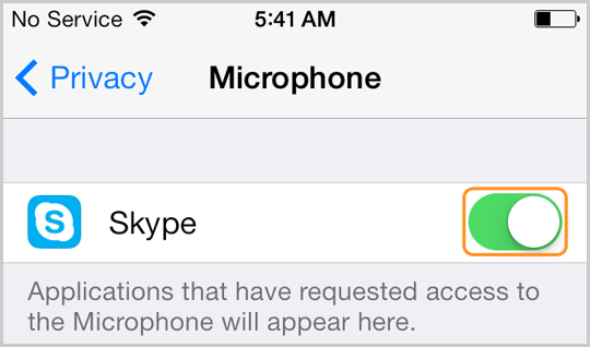 where skype mic settings