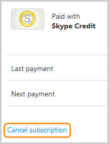 renew skype phone number