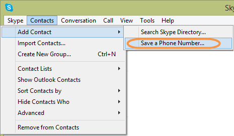 contact skype phone number