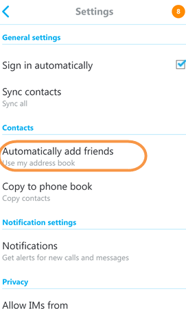 skype sign in problems on android password
