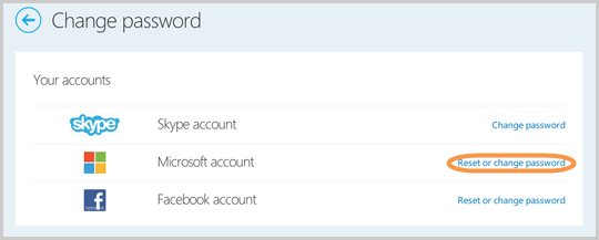 microsoft account asking me to change my password